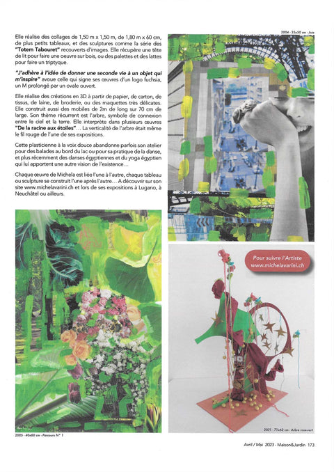 2023 - Maison et Jardin Avril mai magazine Michela Varini