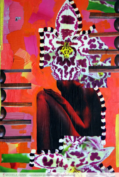 Donna orchidea Michela Varini