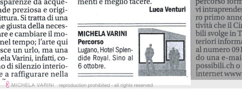 2006 - Corriere del Ticino Michela Varini