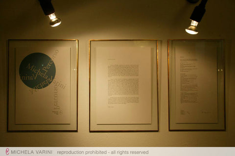 2006 - Esposizione collage “Parcours” Michela Varini