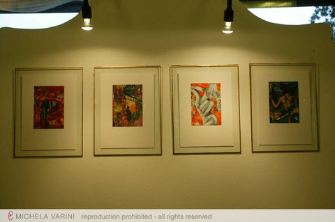 2006 - Esposizione collage “Parcours” Michela Varini