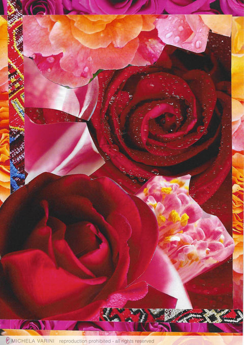 cartolina "Le Rose 2021 | 5" Michela Varini