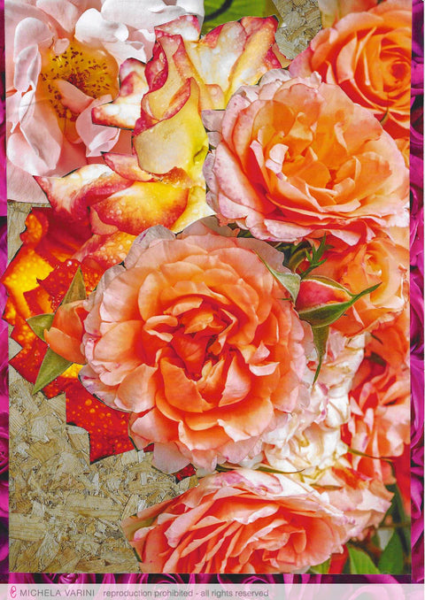 cartolina "Le Rose 2021 | 4" Michela Varini